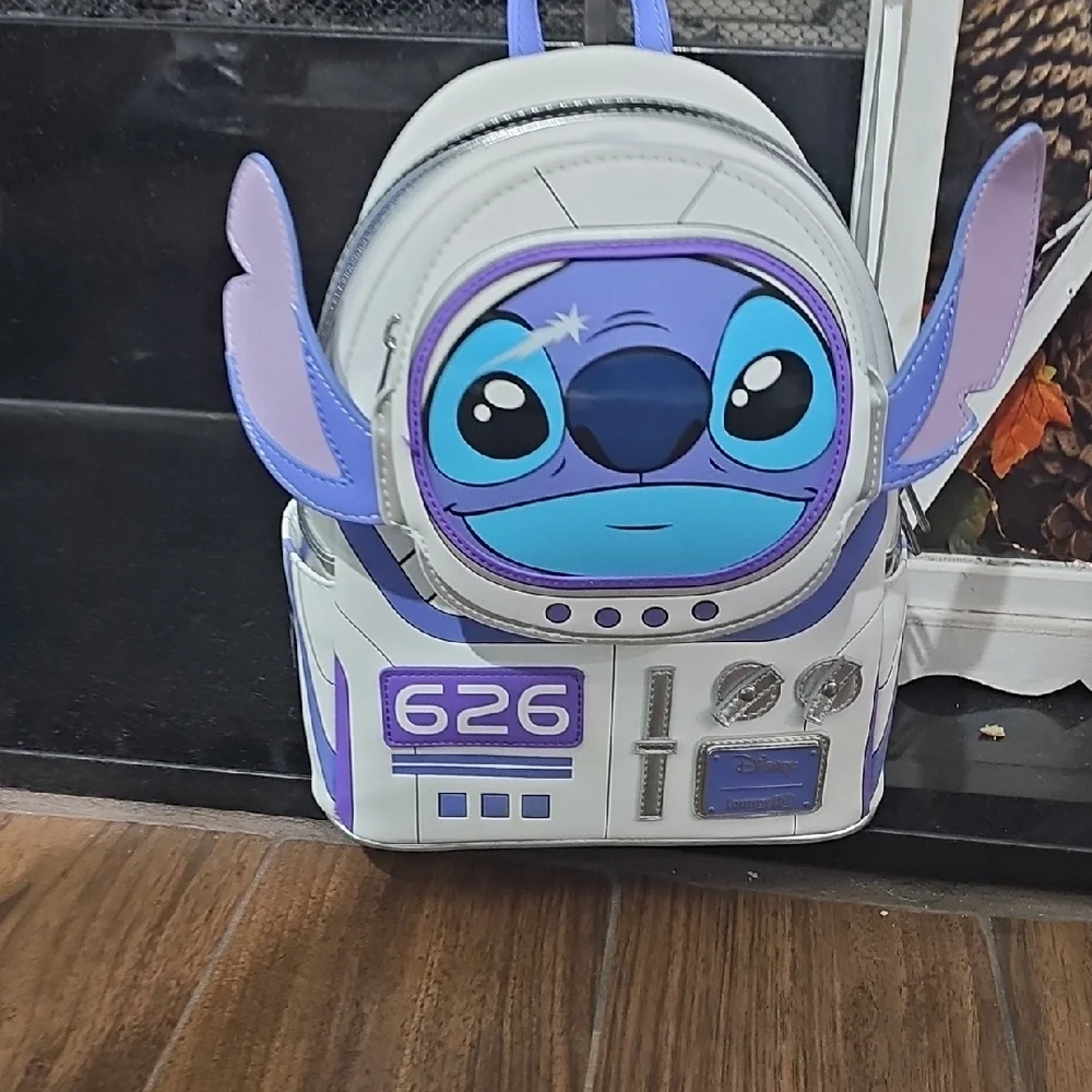 Loungefly  NWT Stitch Space Backpack
